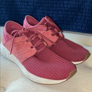 New Balance Maroon Running Shoes